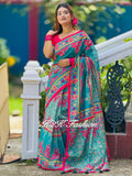 Soft Silk Digital Print Saree