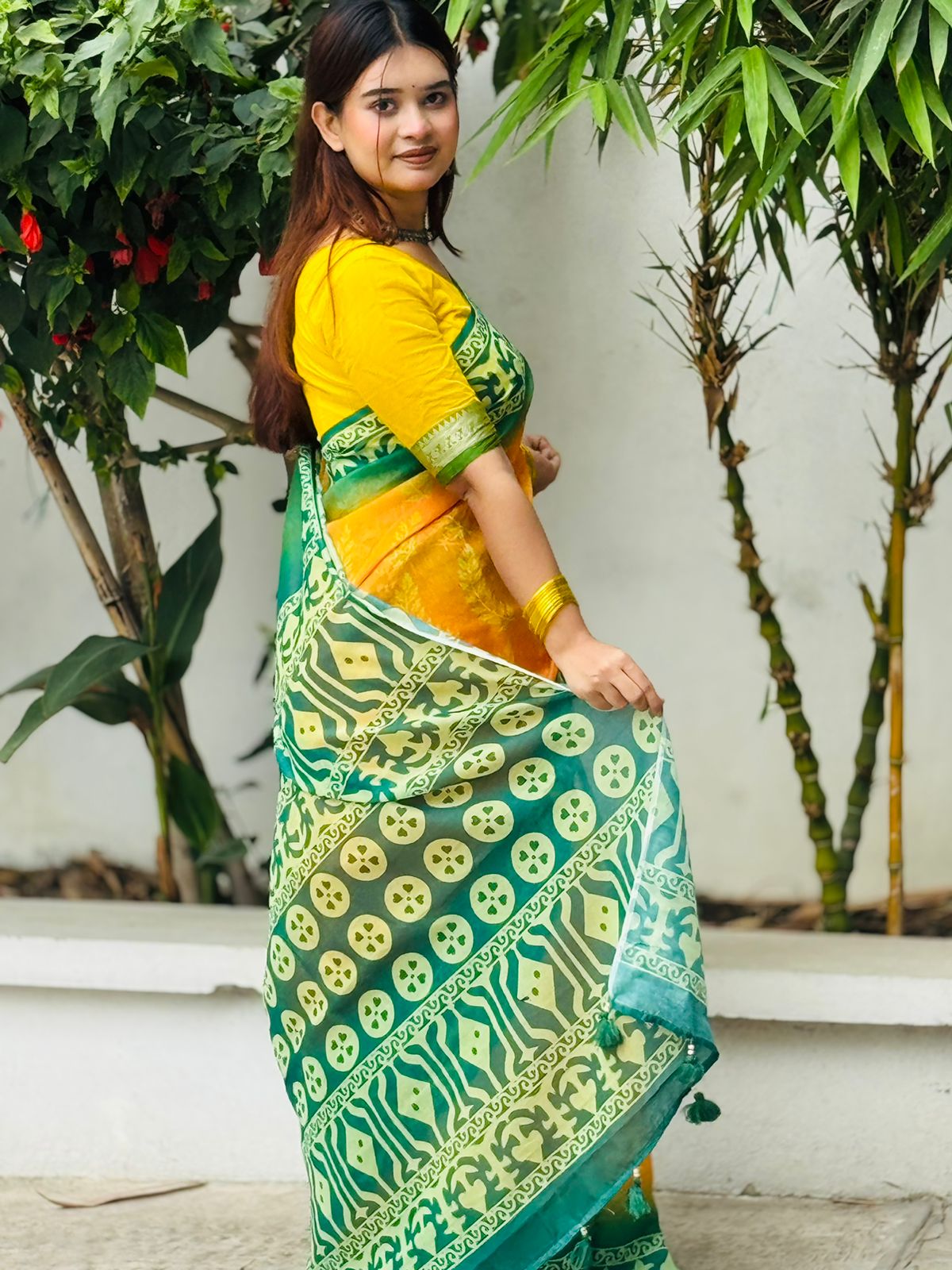 Soft Silk Digital Print Saree